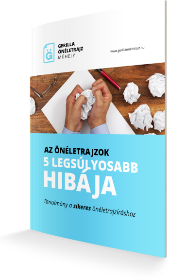 Az önéletrajzok 5 legsúlyosabb hibája e-book