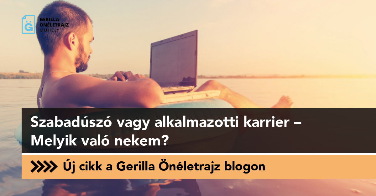 Szabadúszó vagy alkalmazotti karrier – Melyik való nekem?