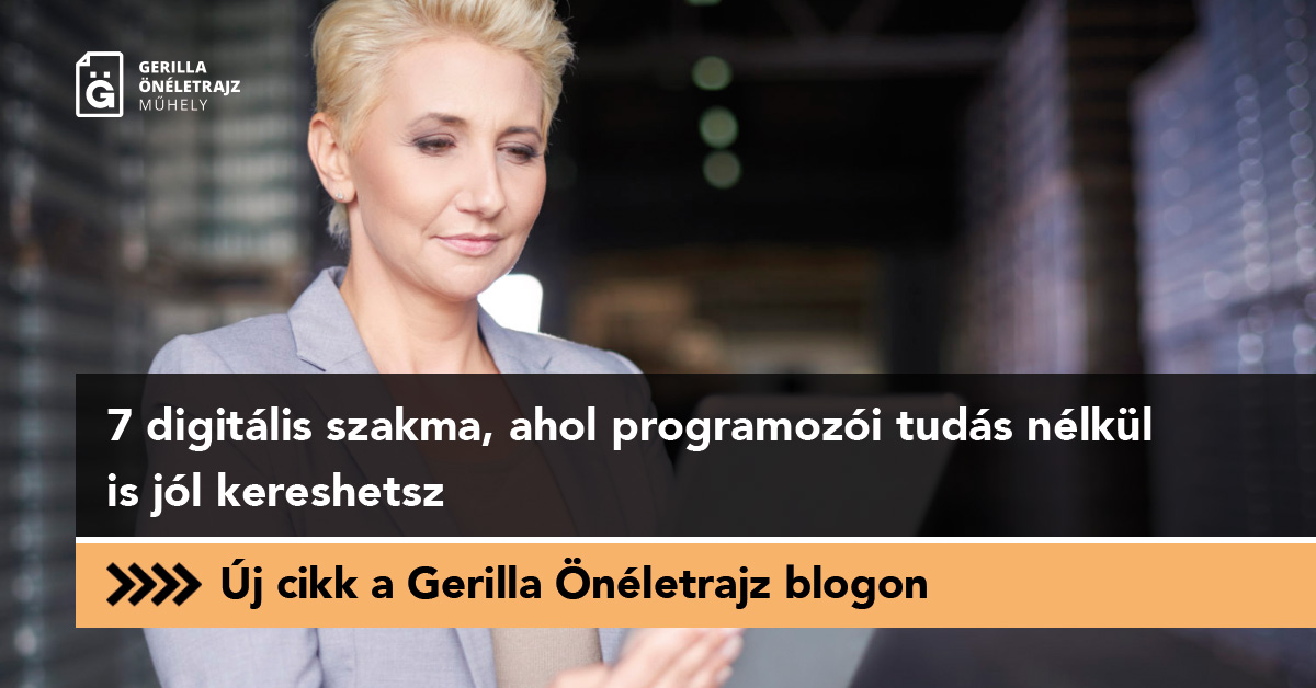 7 digitális szakma, ahol programozói tudás nélkül is jól kereshetsz