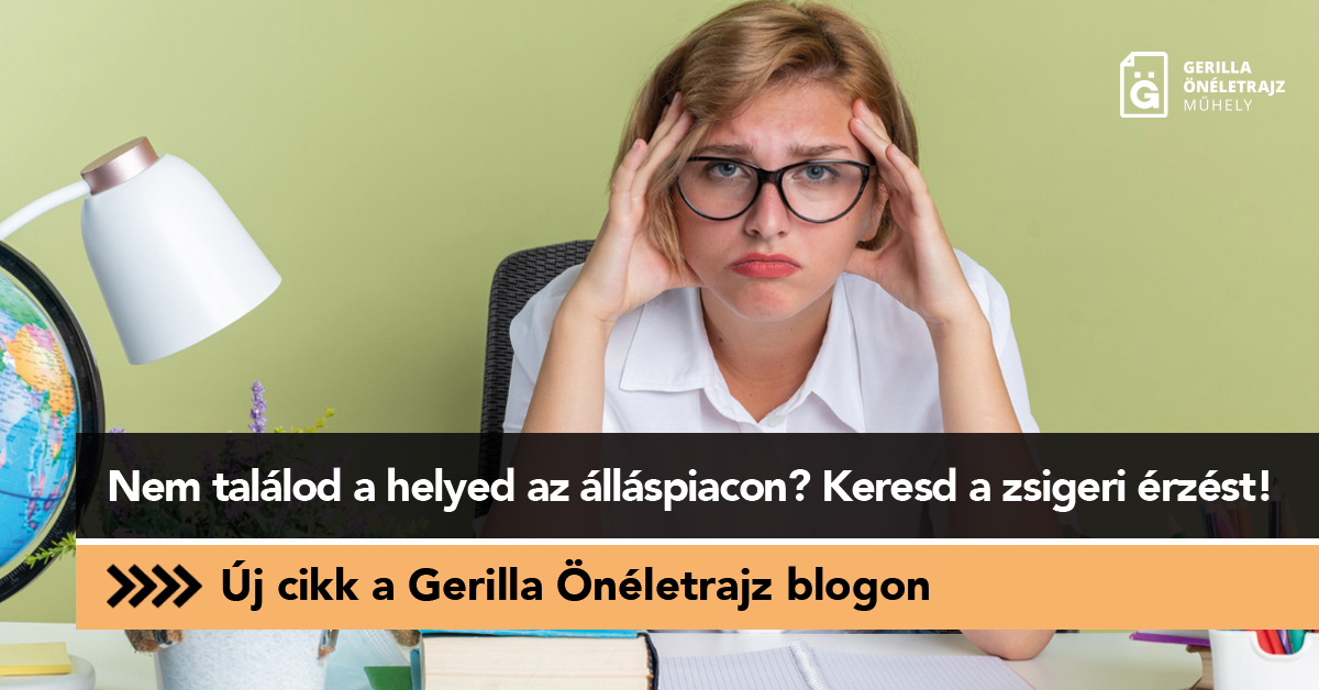 Nem találod a helyed az álláspiacon? Keresd a zsigeri érzést!